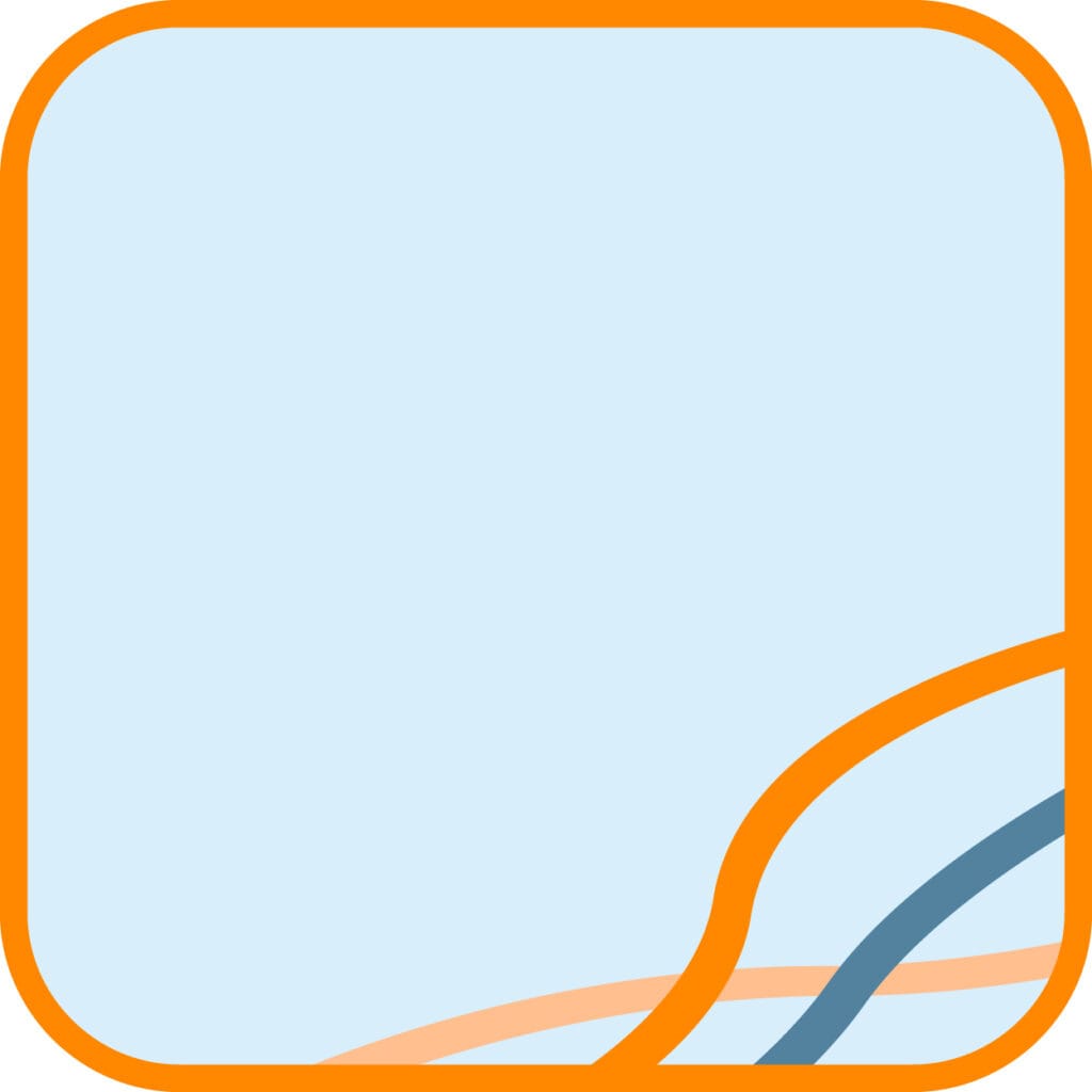 Leeg kader voor een portret.